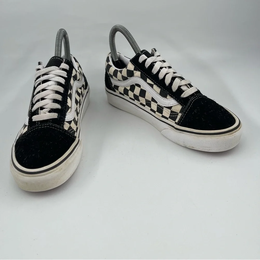 👞Vans Unisex Adults Era Black White Checkerboard Skateboarding Shoe-M/4.5 | W/6
